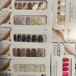 Brand New Various Color Streets Sets! 7 Total.